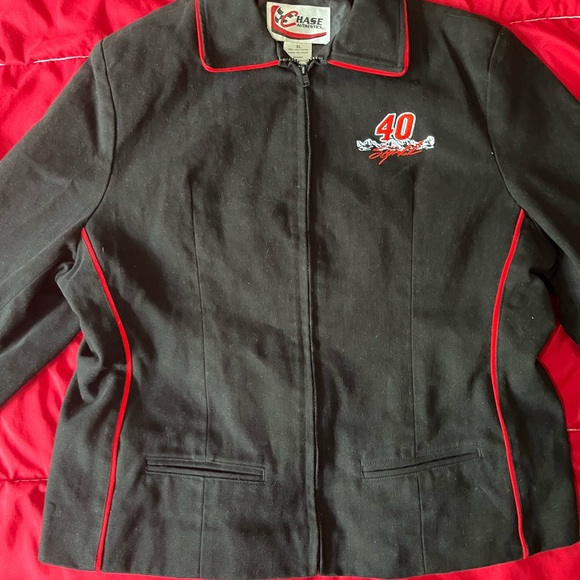 Vintage Sterling Martin Coors Light NASCAR Jacket Men Size XL Chase Authentic 40 - Picture 7 of 15